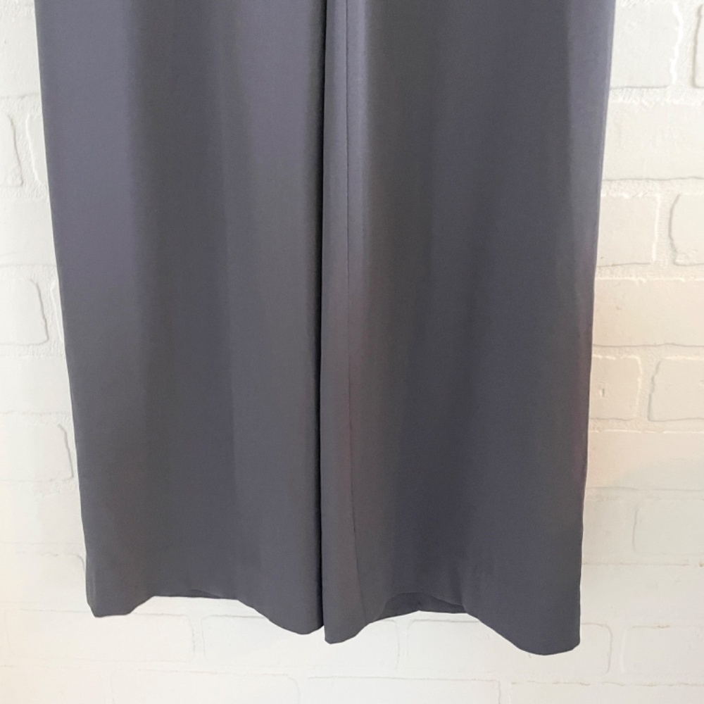 Aritzia Babaton Quillan Tie Waist Wide Leg Pants Pockets Quiet Luxury Size 4 - Picture 8 of 13